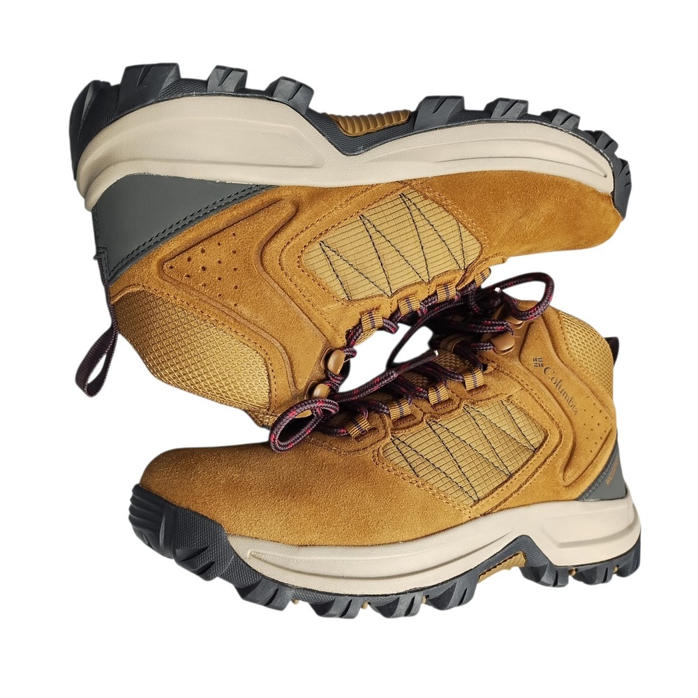Columbia Transverse Hiking Boots Womens US 7 Multi Waterproof Lace Up BL5718-286